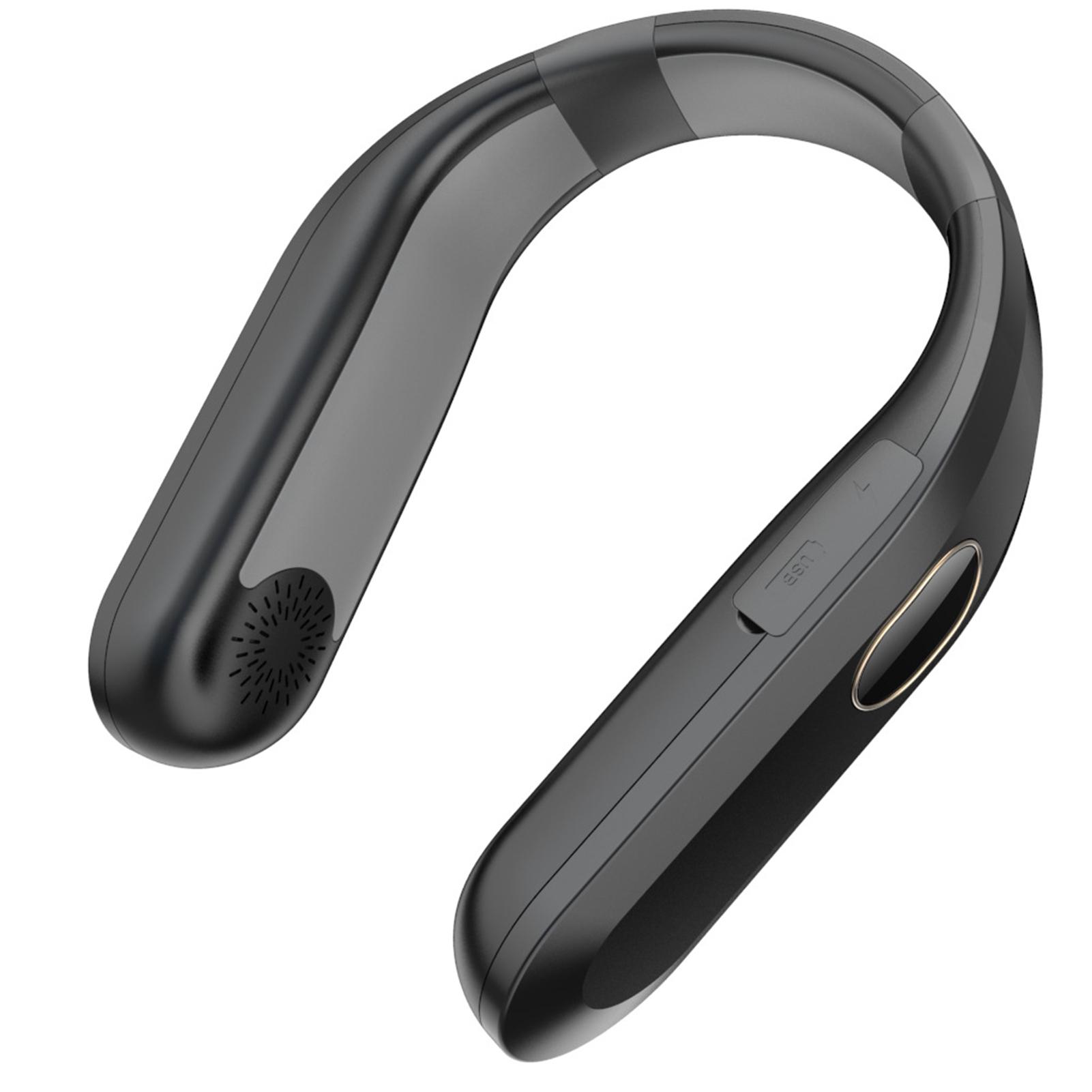 

Беспроводной утеплитель для шеи Hand Free с длительным сроком службы батареи, шарф с подогревом для шеи, подарок на день рождения чёрный