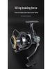 Full Metal Long Cast TV Spinning Reel with Slanted Shallow Spool for Lure and Sea Rod Fishing
