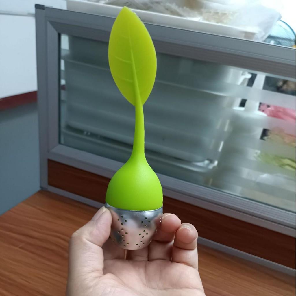 FDA Food Grade Silicone Tea Infuser - Heat Resistant Leaf Tea Filter Set