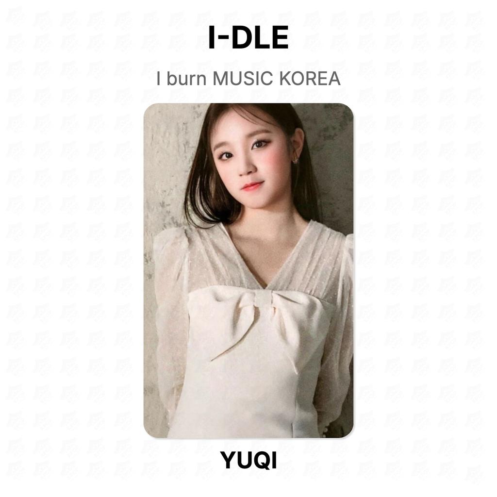 I-DLE I burn KOREA Oficial Fotocarta