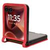 For Motorola Razr 60 Ultra 5G/Razr Ultra 2025 5G Case Retro Texture Leather + PC Phone Cover with Card Slot