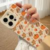 Herbst-Ahornblätter Kürbis-Muster Handyhülle für Samsung Galaxy S25 S24 S23 Ultra S22 S21 S20 Plus FE A54 A55 A35 A15 5G Hülle