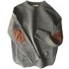 Men's Fall and Winter Thickened Sweater Knitted Patch Bottoming Shirt