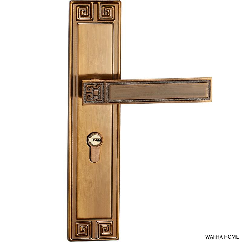 Bedroom Retro Interior Door Lock Sturdy Door Handle Color Kitchen Home Wooden Door Furniture Aluminum Door Lock
