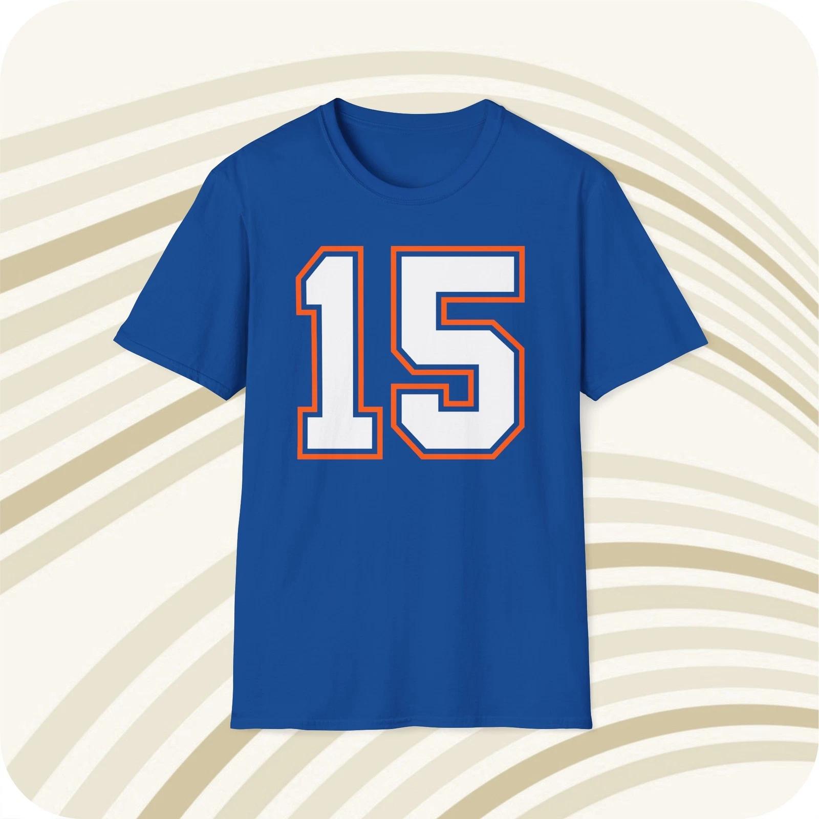 Tim Tebow Florida Gators #15 NCAA Jersey T shirt - Front & Back Print 2XL