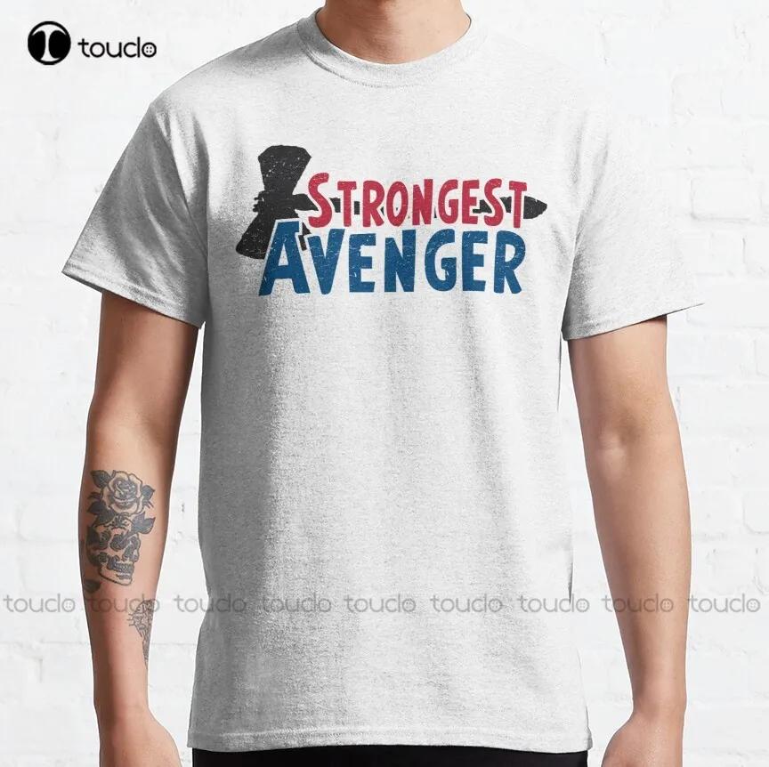 Strongest Hero Strongest Avenger Classic Tshirt Dressshirts For Unisex Tee T Shirts Digital Printingbreathable Cotton Retro