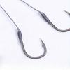 5 Packs/50 Hooks Fish Hook Tied Good Strong Horse Line Double Hook Pair Hook Fish Hook Fishing Gear Accessories Sub-line Hooks Sub-line Double Hooks