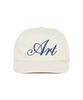 VERUTUM Art Logo Bio-Washed Ball Cap Cream