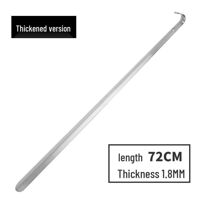 

Нержавеющая сталь, длинная ручка, рожок для обуви - Компактный металлический подъемник и сниматель для обуви