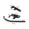 Alternator Bracket Drivers Side For Small Block Chevy Engines with Short Water Pump Chevy 265 283 327 350 Engines Black