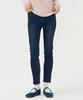 CHASECULT Women'S Brushed-Lined Hidden Elastic Waist Skinny Denim Pants-Bfrg2357D0N