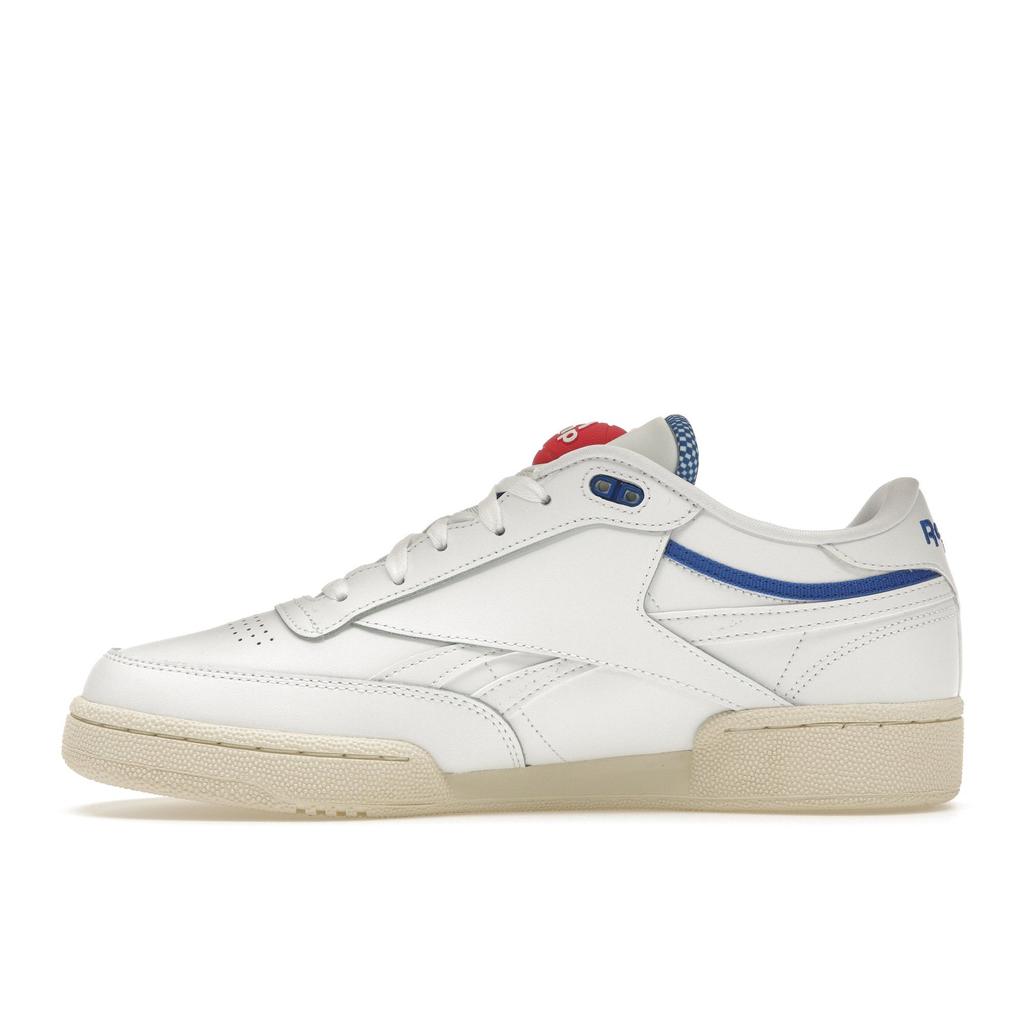 Reebok Club C 85 Pump Vector Blue Unisex Sneakers White Footwear-White Classic-White GW4793