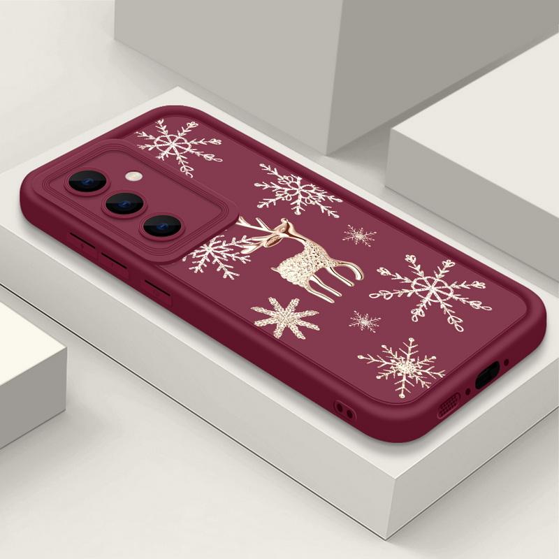 Beautiful Elk Print TPU Phone Case For Samsung Galaxy A17 A56 A16 A55 A15 A25 A36 A26 5G S25 Edge S23 S24 Ultra S24 S25 FE Cover