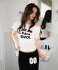 ROSEFRANTZ Minimal French Lettering T-Shirt [White]