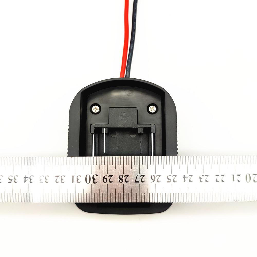 For Makita MT 18V Li-ion Battery Adapter DIY Battery Cable Connector Output Adapter BL1830 BL1840 BL1850 For Electric Drills