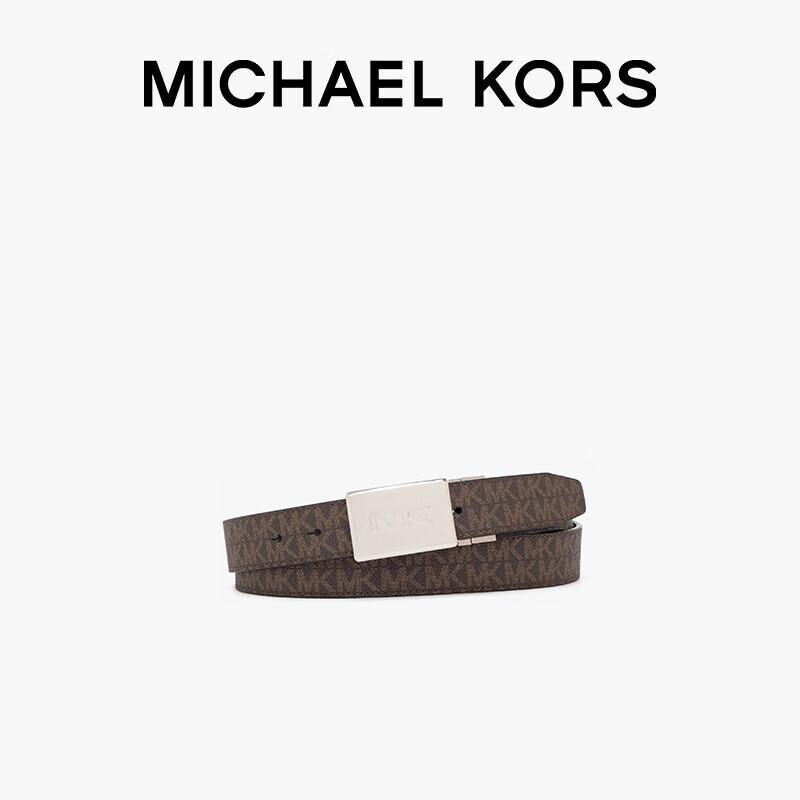 MICHAEL KORS Men s Reversible Monogram Belt 31MM Monogram Style