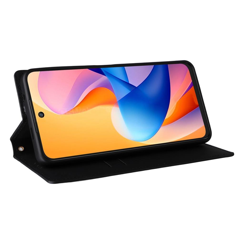 För TCL 60R 5G/60 5G Fodral Plånbok Rombpräglat Läder Telefonskydd