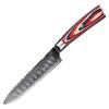 Damascus Steel Kitchen Chef Knives Fruit Cutter Utility Knife Color Wood Handle Cooking Tools