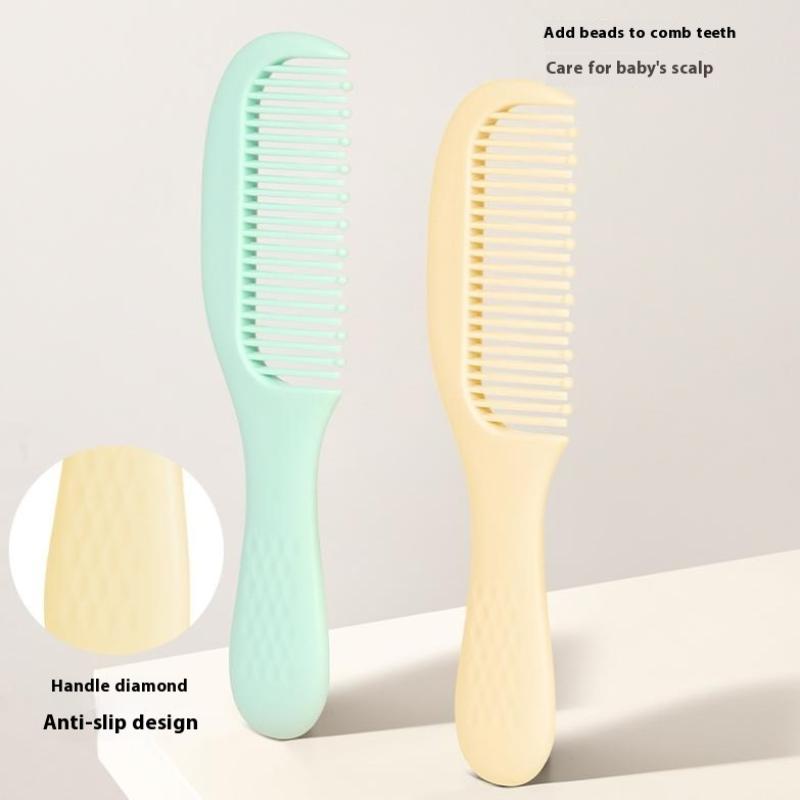 Sada kartáče a hřebenu na měkké vlasy z vlny Nejjemnější štětiny Kartáč na dětské vlasy Kartáč na masáž těla kojence Uklidňující kartáč do vany Cestovní výbava