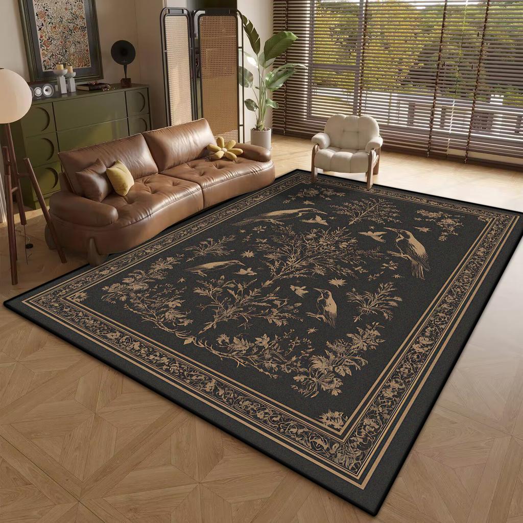 Classical style Animal Pattern Carpet for Living Room Easy Clean Antiskid Coffee Tables Mat Dining Room Decoration Home Carpet