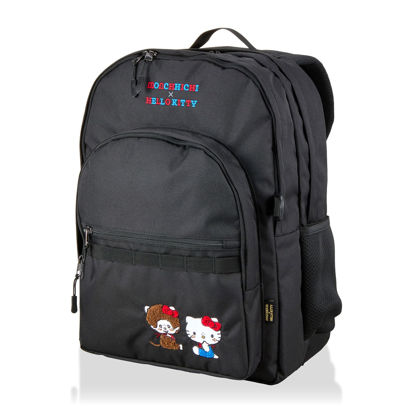 

School School Bag for Monchhichi x Hello One Size [Sifre] Backpack, Bag, Rucksack, Carry-on Suitcases, Women s SA21. Black, Kitty,