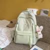 Schoolbag New High-value College Student Backpack High School Student Junior High School Student Large Capacity Cute Girl Schoolbag Lightweight