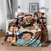 Sänger H-Harry-Styles bedruckte Decke Picknickdecken Flansch warme Decke Weiche und bequeme Decke Bettwäsche Geburtstagsgeschenk