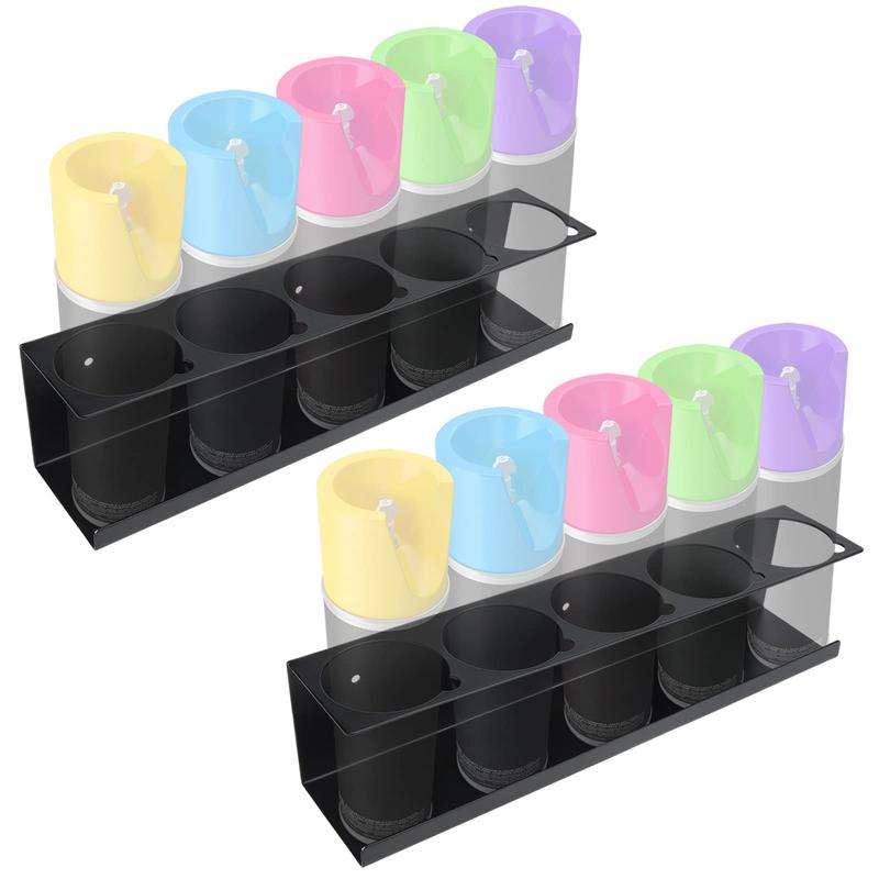 Spray Paint Organizer Lube Can Storage Rack 5 Can Holes Shelf Steel Aerosol Spray Can Rack Organizer Aerosol Spray Bottle Holder