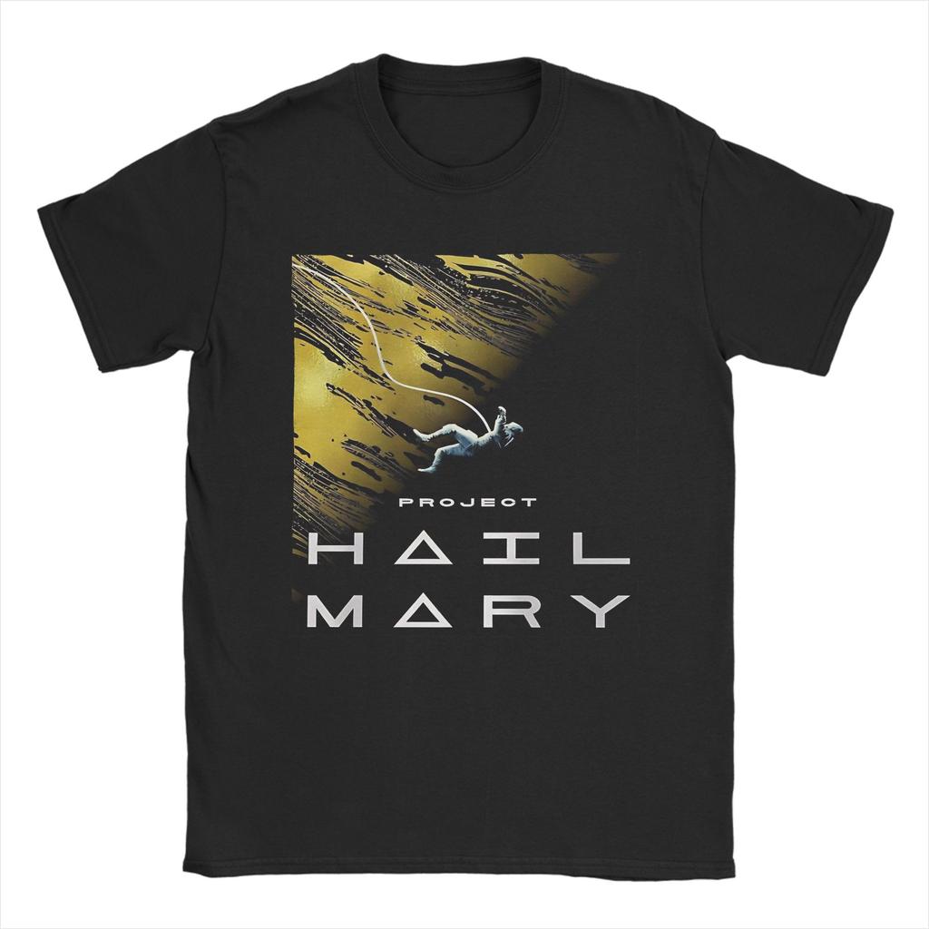 New Arrival Project Hail Mary SciFi Movie T Shirt for Unisex Women 100 Cotton Tshirts Short Sleeve Tops