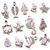 Exquisite Zinc Alloy Marine Life Charm Pendant Keychain