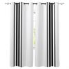 Simple Black&White Stripes Checkerboard Abstract Window Curtains For Kids Bedroom Living Room Bathroom Kicthen Door Hall 2pieces