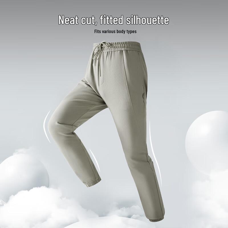 HLA Men's Casual Tapered Pants