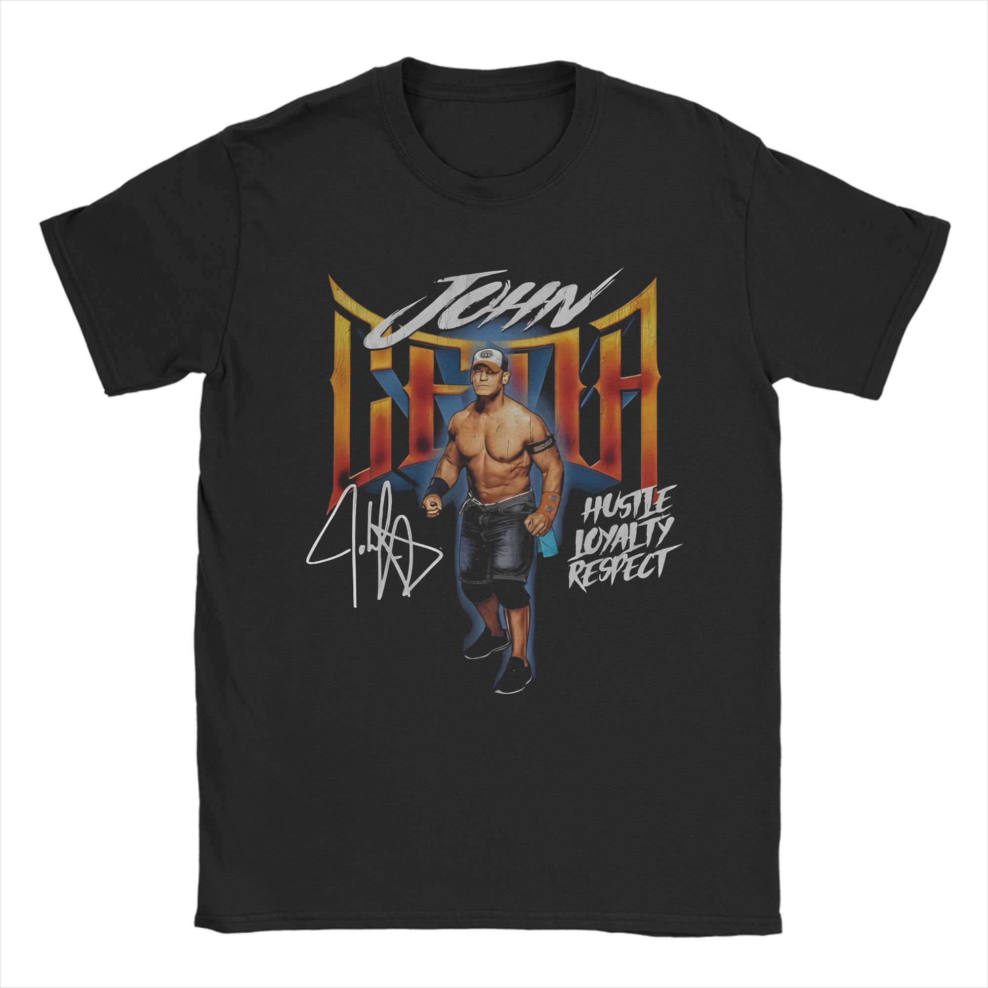 

Johns Cenas Cenation Respect Apparel Unisex T Shirt Cotton Tee Fashion Wrestler Wrestling Tops T-shirt 4XL
