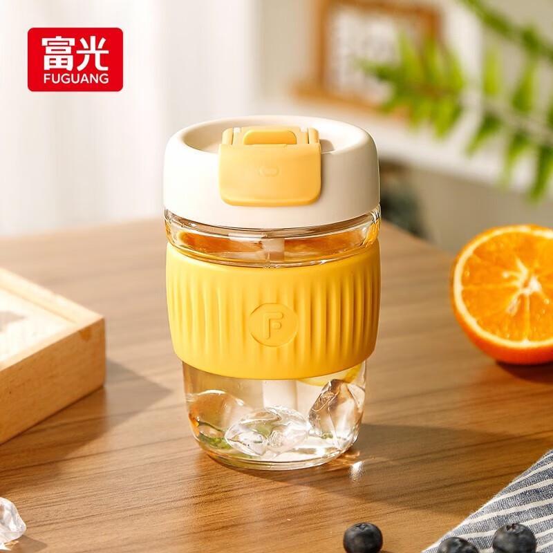 Fuguang Portable Glass Straw Cup