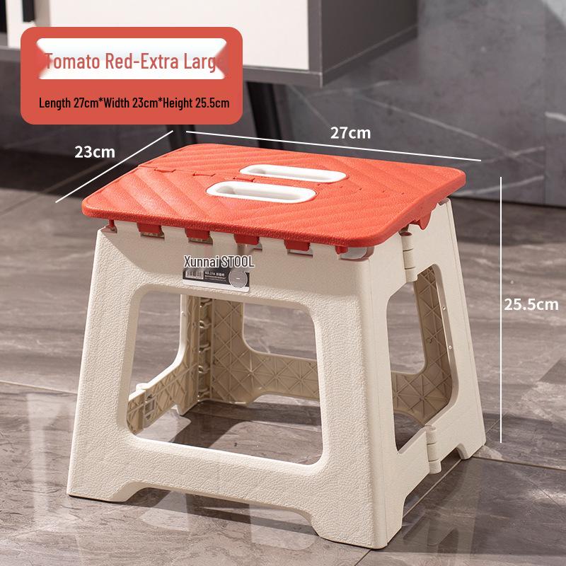 Children's Thickened Portable Folding Stool for Indoor/Outdoor Camping.