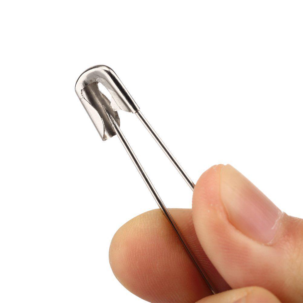 Large Old-Fashioned Safety Pins for Clothes and Tags