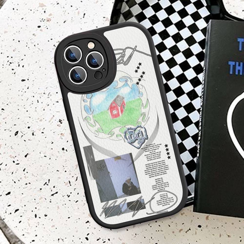 Bladee 333 Drain Gang IceDancer Eversince Ticket Phone Case Hard Leather For IPhone 16 15 14 Mini 14 Pro Max Xs X 8 Plus Fundas