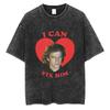 I My Love Boyfriend Anakin Skywalker Vintage Washed Tshirt Men Women Casual Cotton T Shirts Unisex Fashion Oversized Streetwear