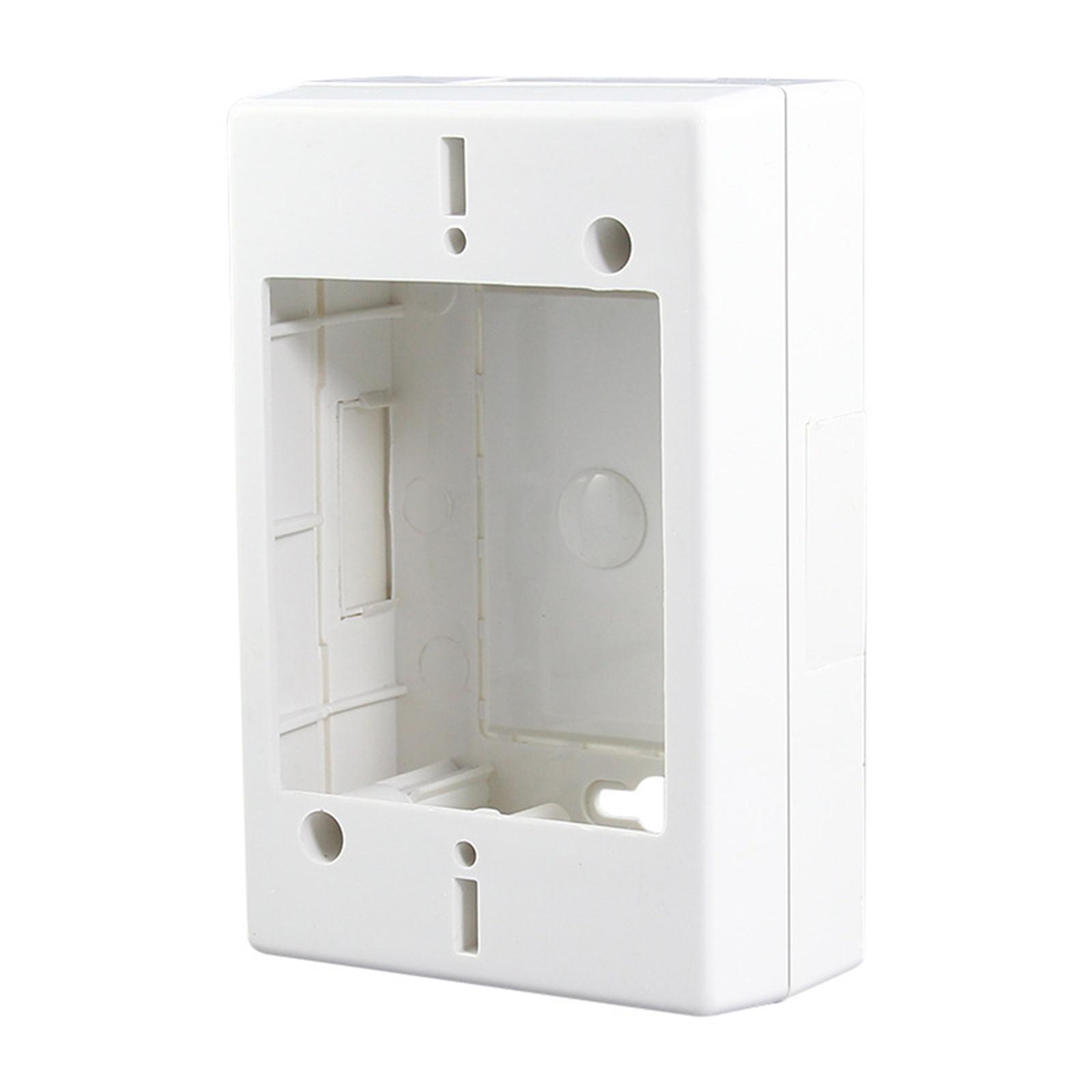 

Multifunction Electrical Junction Box US Style Surface Mount Box Plastic Enclosure Simple Installation for Household