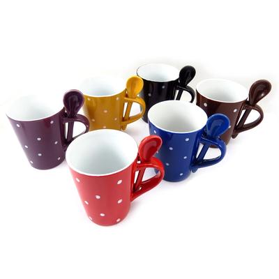 [K3478] - Set of 6 Mugs 'Petits Pois' Tutti Frutti