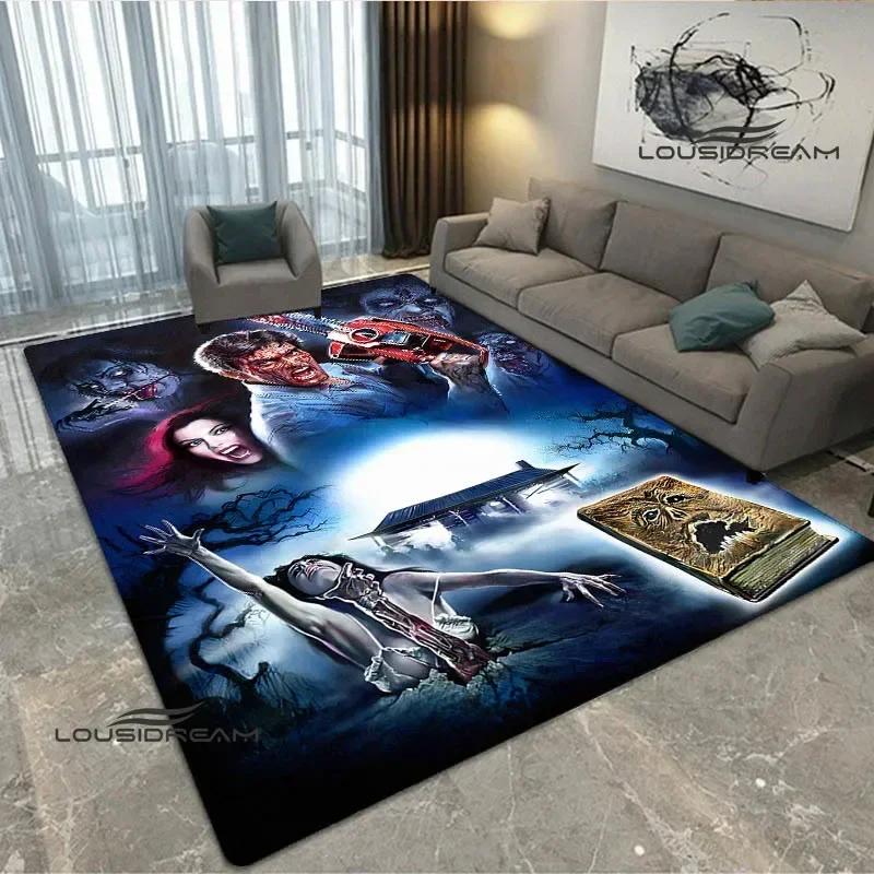 Film The Evil Dead Bedruckter Teppich rutschfester Teppich Schlafzimmer Dekoration Fußmatte Außen Teppich Yogamatte Schlafzimmer Dekoration Geburtstagsgeschenk