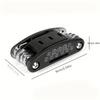 16-in-1 Socket Wrench Set Portable Folding Screwdriver Multi-Tool Compact EDC Repair Kit for Electronics & Bicycle Easy to Use