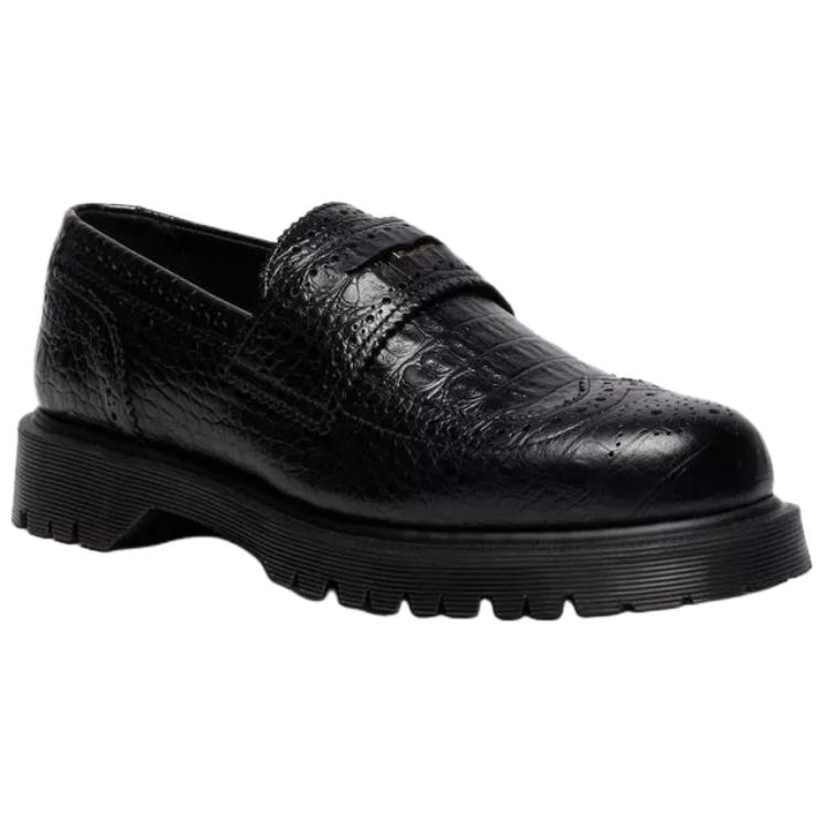 Dr. Martens Penton Brogue Leder Slipper Loafer Unisex Loafer Schwarz 41758001