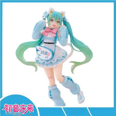 18cm En Stock Personnages Originaux Authentiques Hatsune Miku Série Mode Collections Fantaisistes Figurine Modèle Jouet Cadeau de Noël Adapté aux Enfants Divertissant Amusant Jouet