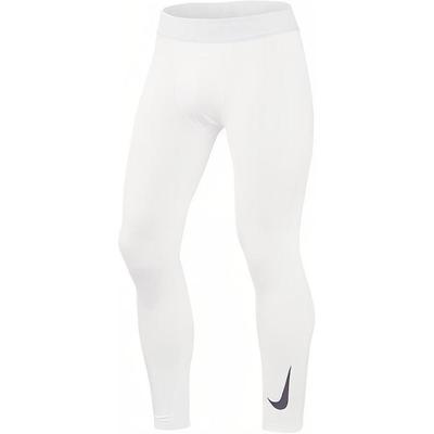 Quick-Dry Breathable Compression Fitness Pants Men Bottoms White CZ4283-100