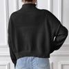 Women's Casual Fashion Comfortable Deep Turtleneck Pullover Loose Casual Bottoming Sweater