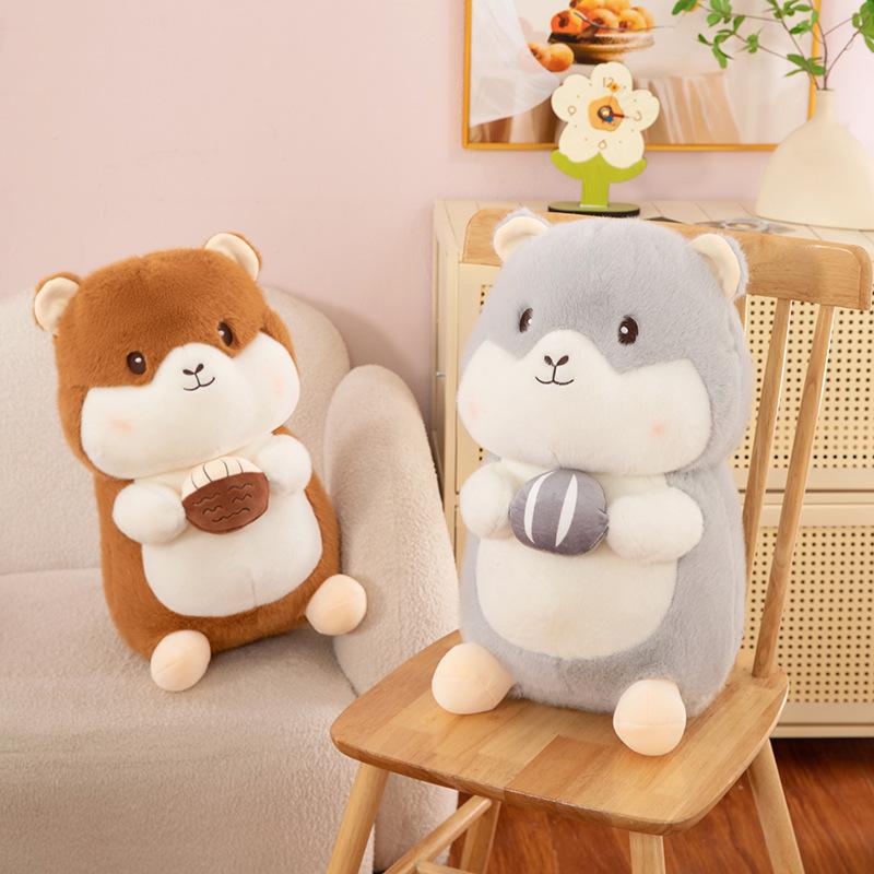 Cute Cute Foodie Groundhog Doll Plush Toy Rag Doll Children's Doll Birthday Gift Girl