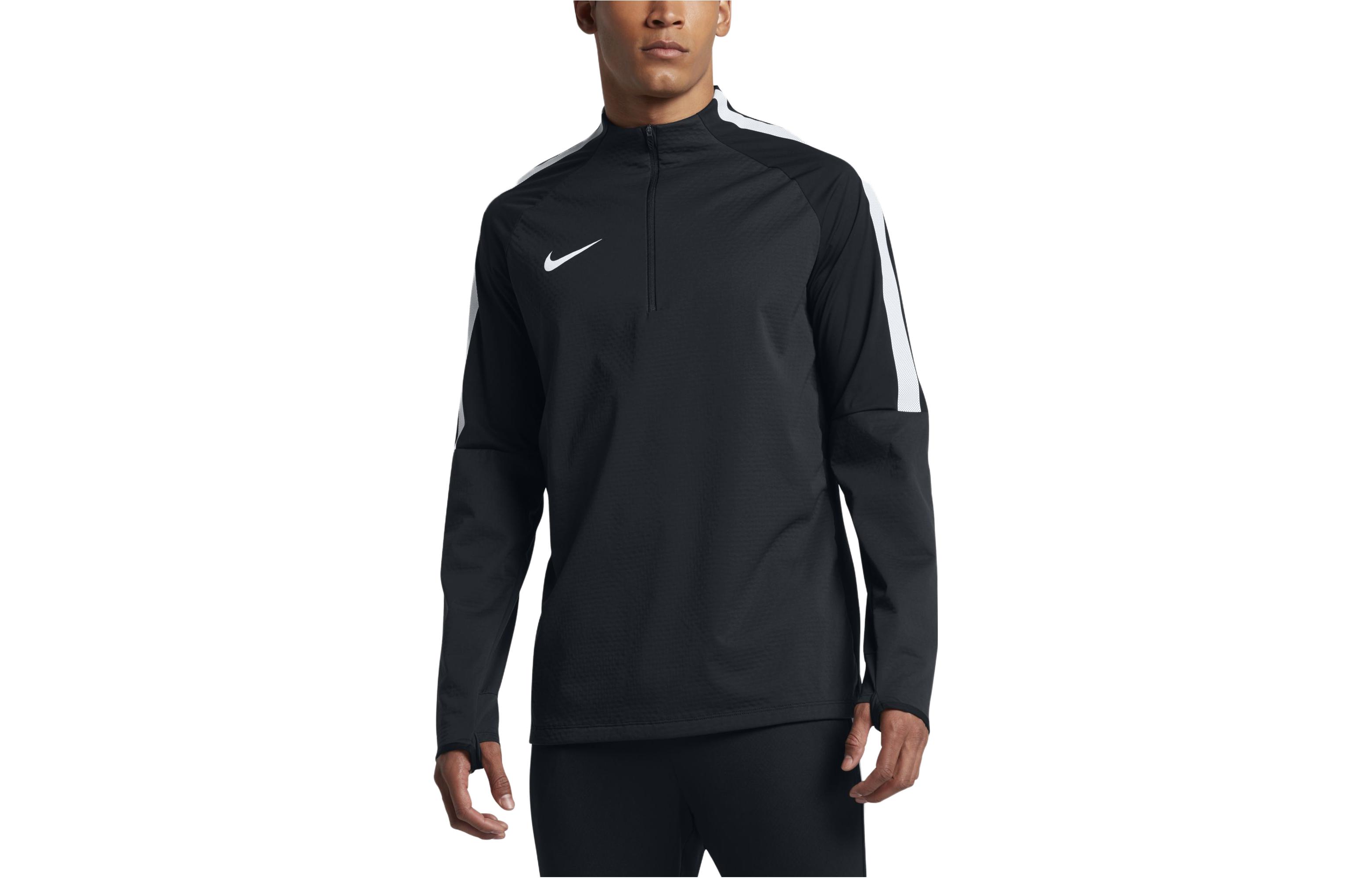 

Nike Sweatshirts Men s Black Turtleneck Moderate Regular 807029-013 XXL