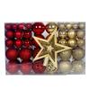 101Pcs Plastic Christmas Ball Set Multiple Color Christmas Ball Gift Box  Home Decor