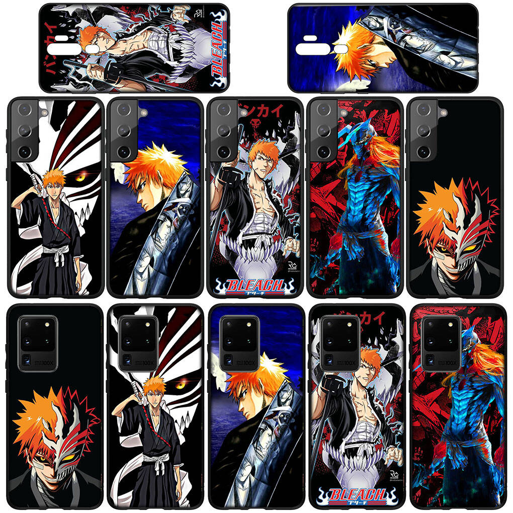 Hülle für iPhone 17 16 15 Xiaomi Poco Redmi Note 14 13 12 11 Pro Max X 9 16e Samsung Galaxy S25 S24 S23 OPPO Huawei Bleach Kurosaki Ichigo Handyhülle